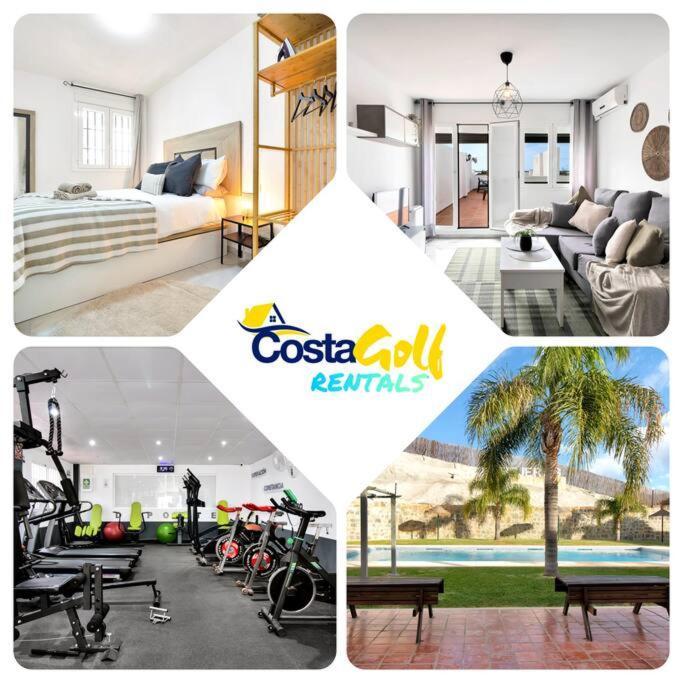 Duplex Con Vistas Al Mar, Piscina Y Gimnasio - Las Abejeras 226 Estepona Esterno foto