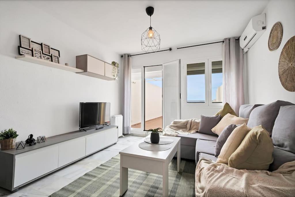 Duplex Con Vistas Al Mar, Piscina Y Gimnasio - Las Abejeras 226 Estepona Esterno foto