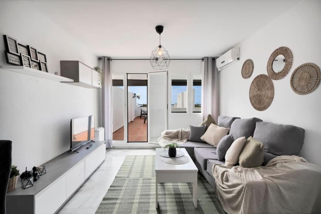 Duplex Con Vistas Al Mar, Piscina Y Gimnasio - Las Abejeras 226 Estepona Esterno foto